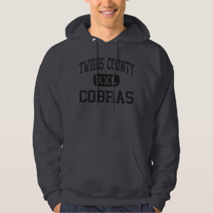 Sudadera El condado de Twiggs - cobras - alto -
