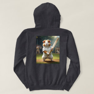 Sudadera El Conejillo de Indias Cricketer: Vestido de Blanc