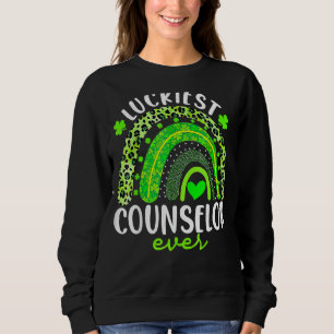 Sudadera El consejero más afortunado del arcoiris es St Pat