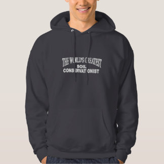 Sudadera El conservacionista más grande del suelo del mundo
