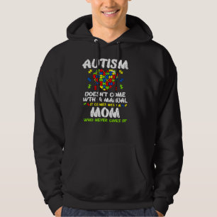 Sudadera El corazón del autismo llega a la conciencia manua