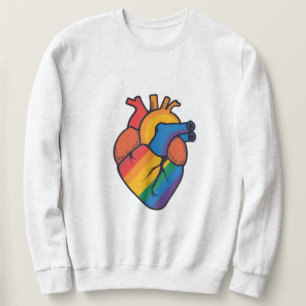 Sudadera El corazón del orgullo gay