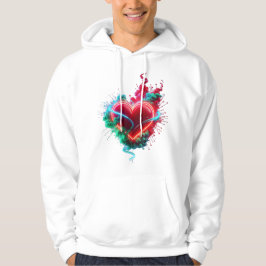 Sudadera El corazón tan lleno que explota en manga larga bl