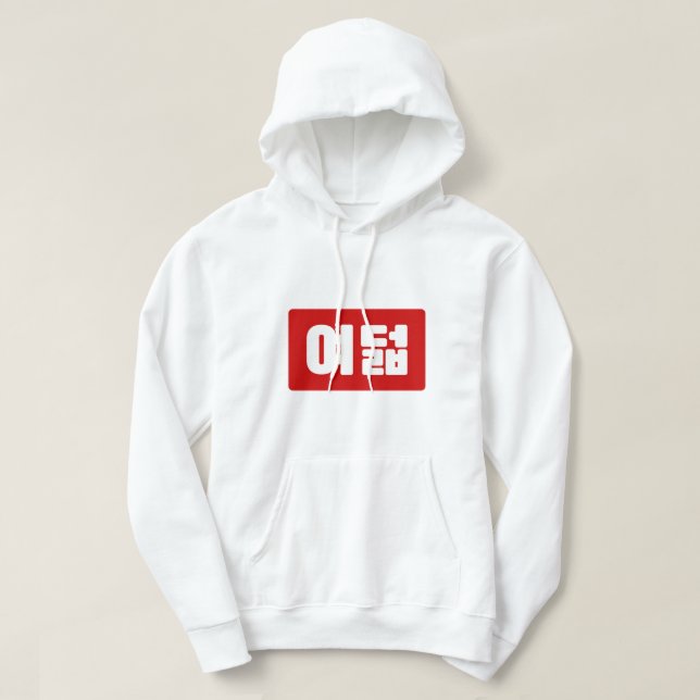 Sudadera El coreano número 8 ocho 여 덟 【Yeodeol|Hangul (Diseño del anverso)