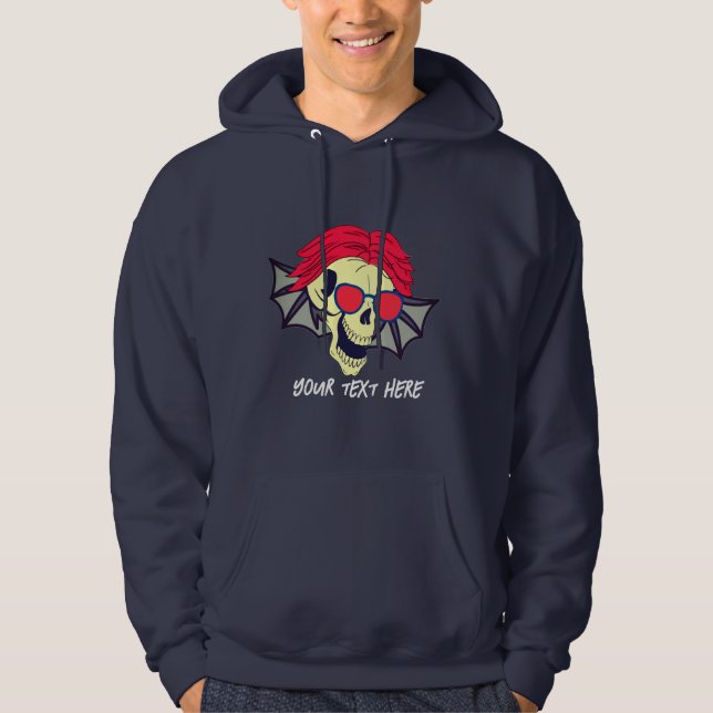 SUDADERA EL CRÁNEO PUEDE VOLAR (Anverso)