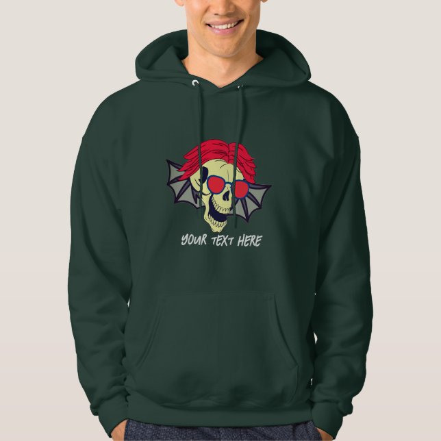 SUDADERA EL CRÁNEO PUEDE VOLAR (Anverso)