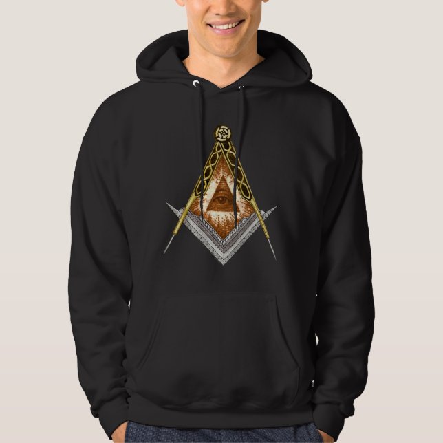 Sudadera El cuadrado y contornea todo el ojo que considera (Anverso)