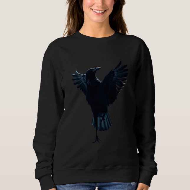 Sudadera “El Cuervo Ascendente” (Anverso)
