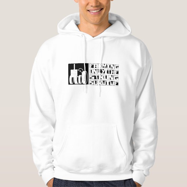 Sudadera El cultivo sobrevive (Anverso)