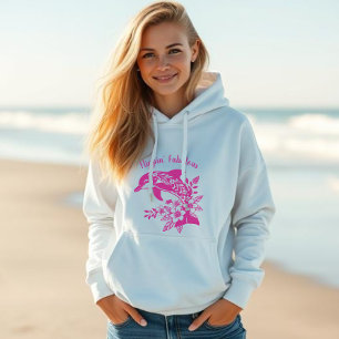 Sudadera El delfín hawaiano Flippin es fabuloso