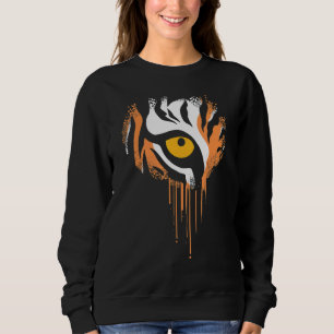 Sudadera El depredador de la cabeza del tigre y el zoológic