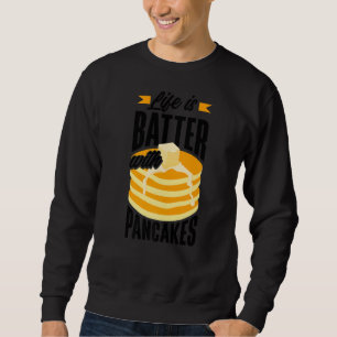 Sudadera El Desayuno De Pankecake Maker Life Es Batería Con