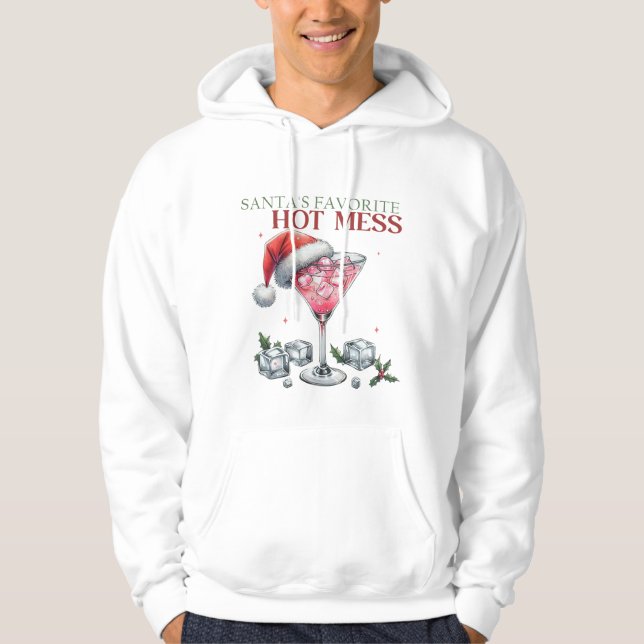 Sudadera El desorden favorito de Santa (Anverso)
