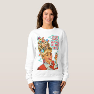 Sudadera El día de fiesta de Navidad de las Felices Navida