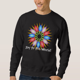 Sudadera El día de fiesta enciende el círculo multicolor