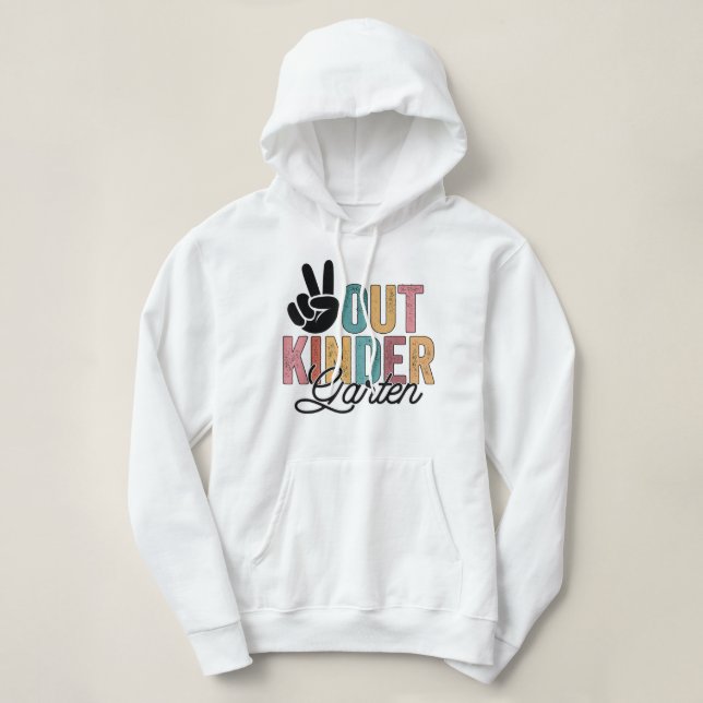 Sudadera El Día De La Escuela 2022 Gra (Diseño del anverso)