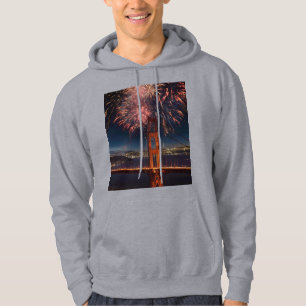 Sudadera El Día de la Independencia del puente Golden Gate,