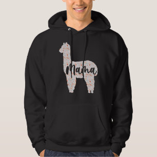 Sudadera El día de la madre de una mujer en la Alpaca