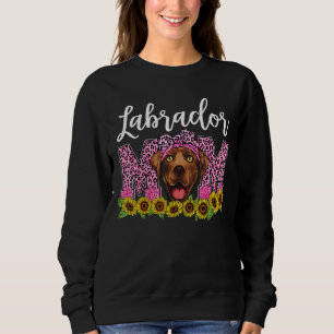 Sudadera El Día de la Madre Leopardo en Labrador