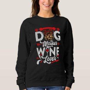 Sudadera El Día de la Madre Perro de la Madre en Yorkshire