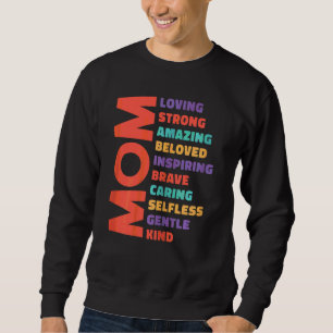 Sudadera El Día de la Madre que inspira a amar a mi madre a