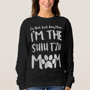 Sudadera El Día De La Madre Shih Tzu Mamá Bonita