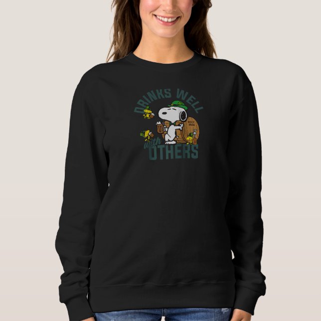Sudadera El Día de los Cacahuetes St Patrick Bebe bien con  (Anverso)