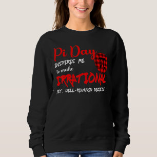 Sudadera El Día De Pi Me Inspira Matemática Con El Símbolo
