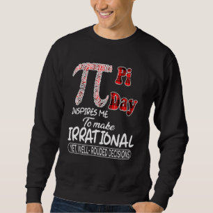 Sudadera El Día De Pi Me Inspira Matemática Con El Símbolo