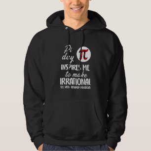 Sudadera El Día De Pi Me Inspira Matemáticas Lo