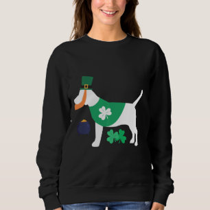 Sudadera El Día De San Patricio Beagle Divertido Para Los A