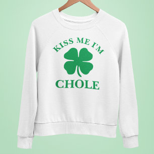Sudadera El Día de San Patricio me besa personalmente