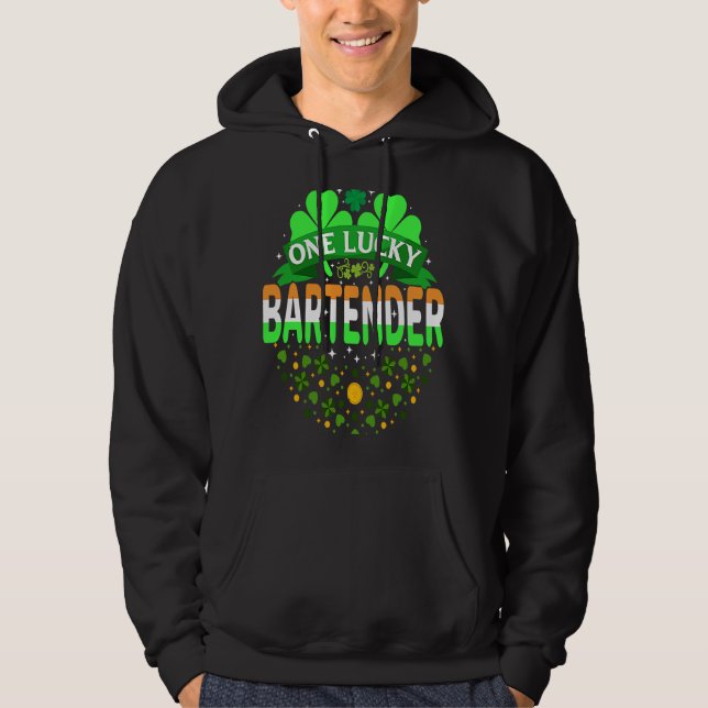 Sudadera El Día de San Patricio que impide a un afortunado  (Anverso)