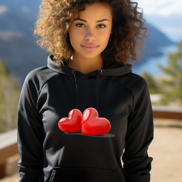 Sudadera El día de San Valentín 3d amor estéreo