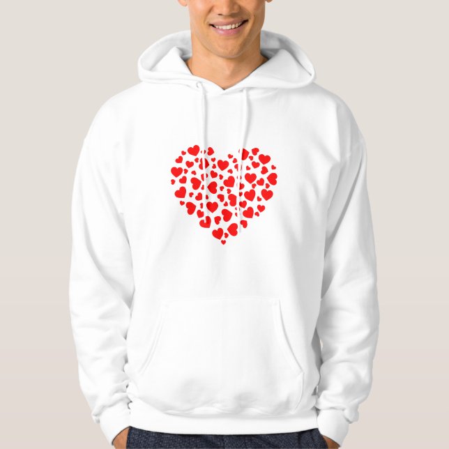 Sudadera El día de San Valentín básica de la mujer (Anverso)