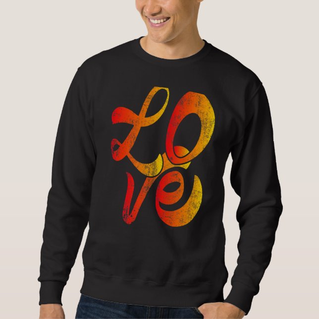 Sudadera El día de San Valentín Corazón Amor Divertido Pare (Anverso)