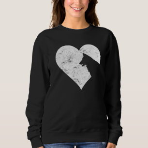 Sudadera El día de San Valentín Cute perro pastor alemán pe