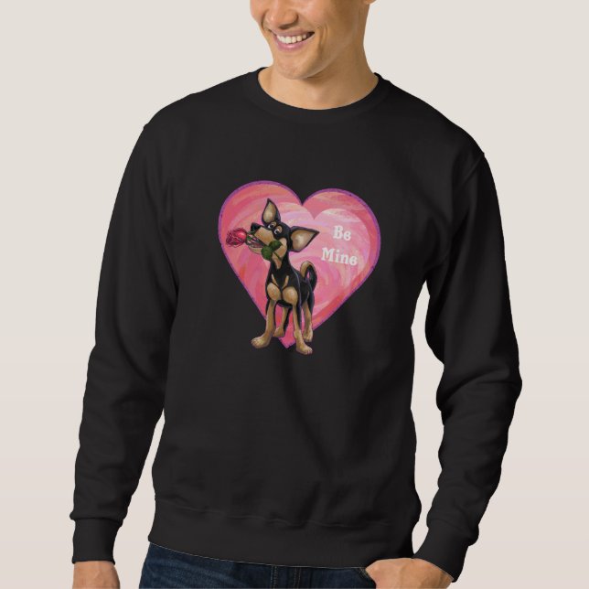 Sudadera El día de San Valentín de Chihuahua (Anverso)