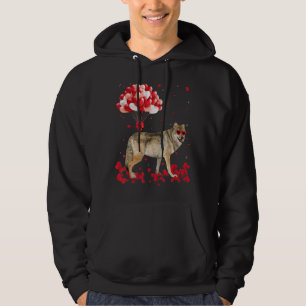 Sudadera El día de San Valentín de Lobo gracioso Tee Heart 