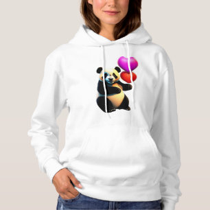 Sudadera El día de San Valentín del Panda de San Valentín y