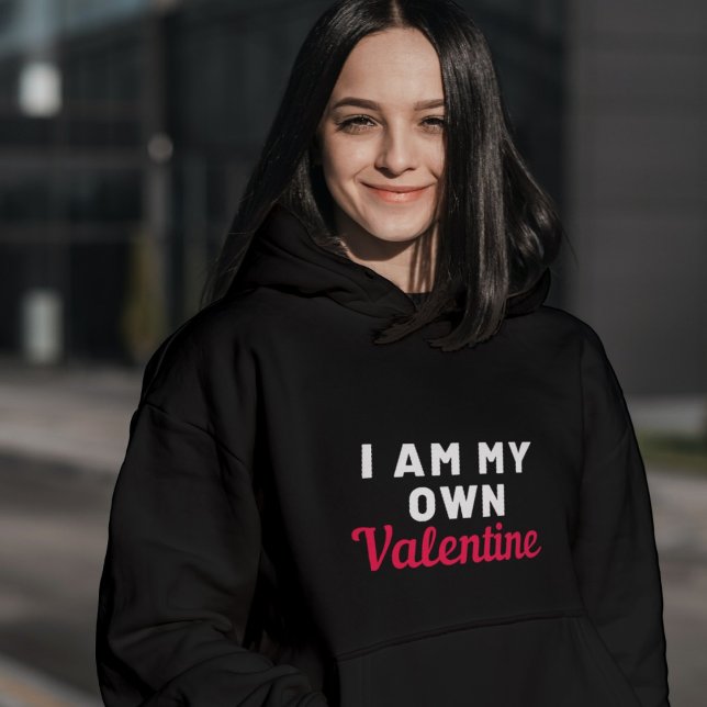 Sudadera El día de San Valentín gracioso diciendo que soy m (Subido por el creador)