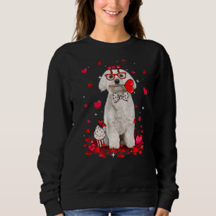 Sudadera El día de San Valentín lindo Régimen cardíaco malt