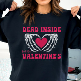 Sudadera El día de San Valentín Skeleton, divertido San Val