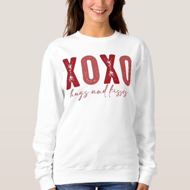 Sudadera El día de San Valentín XOXO (Anverso)