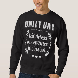 Sudadera El Día del Naranja Anti-Acoso De La Unidad, Que Se