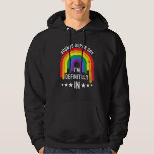 Sudadera El Día Del Orgullo Suena Super Gay En El