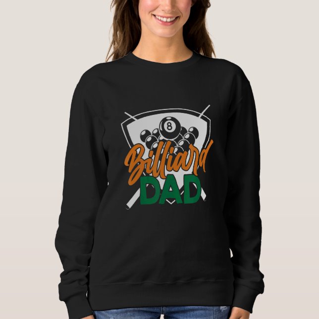 Sudadera El día del padre de Billiard (Anverso)