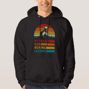Sudadera El Día del Padre de la Leyenda de Boxeo de Papá Es