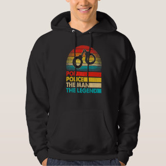 Sudadera El día del padre de los hombres Policía pop El hom
