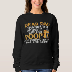 Sudadera El día del padre de los hombres querido papá Masco
